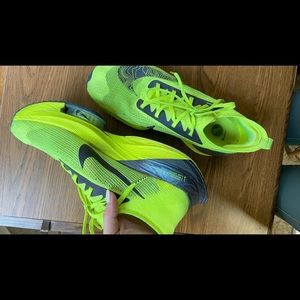 Used NIKE ZOOMX ALPHAFLY NEXT% EKIDEN VOLT GREEN (Japan)